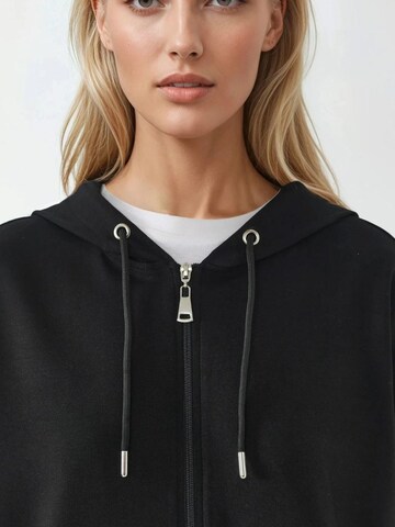 Hiccup Sweatjacke in Schwarz