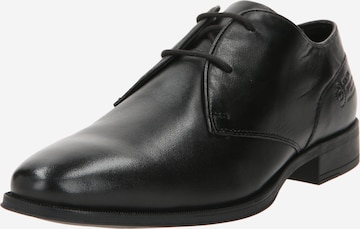 bugatti Lace-Up Shoes 'Zavinio' in Black: front