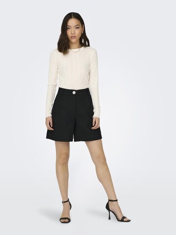 ONLY Loose fit Pleat-front trousers 'NUAN' in Black
