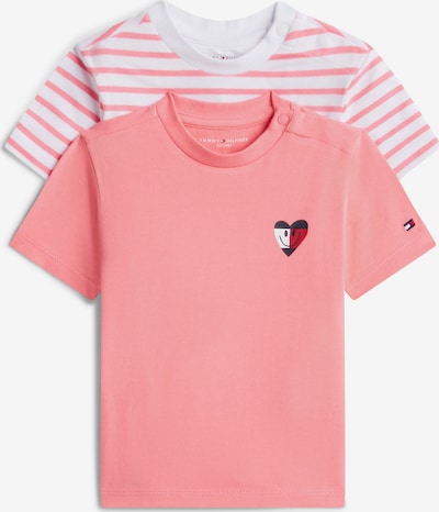 Marškinėliai iš TOMMY HILFIGER, spalva – rožių spalva / pitajų spalva / balta, Prekių apžvalga