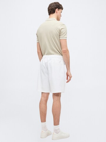 BOSS Loosefit Broek 'PS Spirit70' in Wit