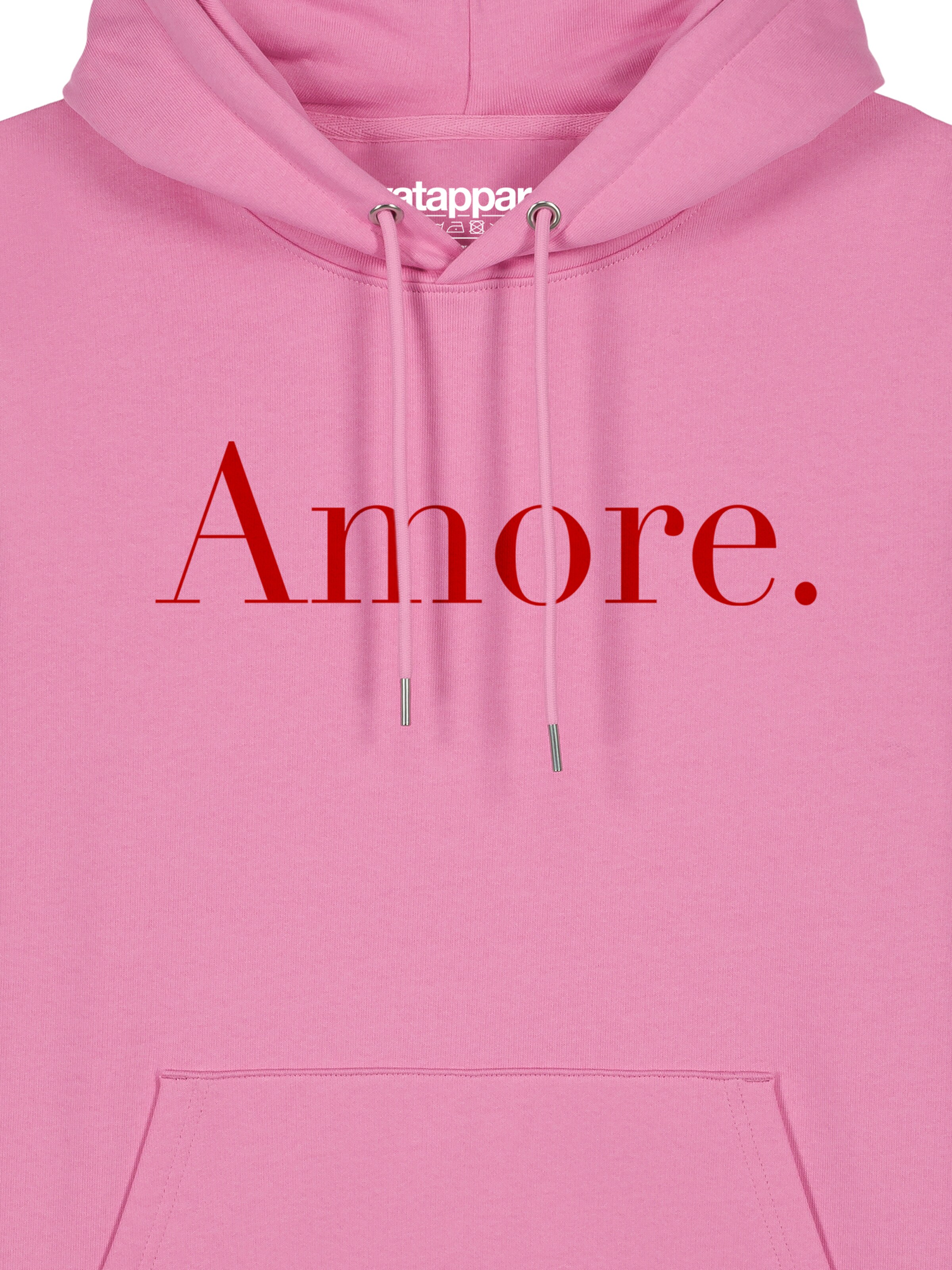 Watapparel Sweatshirt 'Amore' in Roze