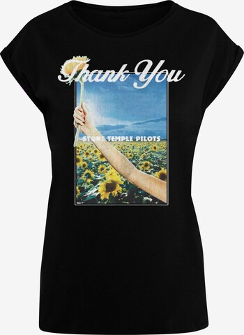 T-shirt 'Stone Temple Pilots - Thank you' Merchcode en noir : devant