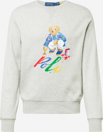 Polo Ralph Lauren Sweatshirt in Grijs: voorkant