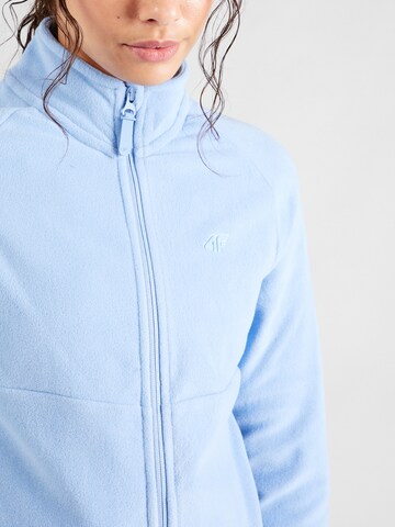 4F Athletic Fleece Jacket 'F146' in Blue