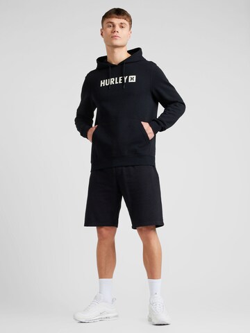 Hurley Athletic Sweatshirt in Black