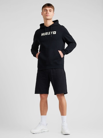 Hurley Αθλητική μπλούζα φούτερ σε μαύρο