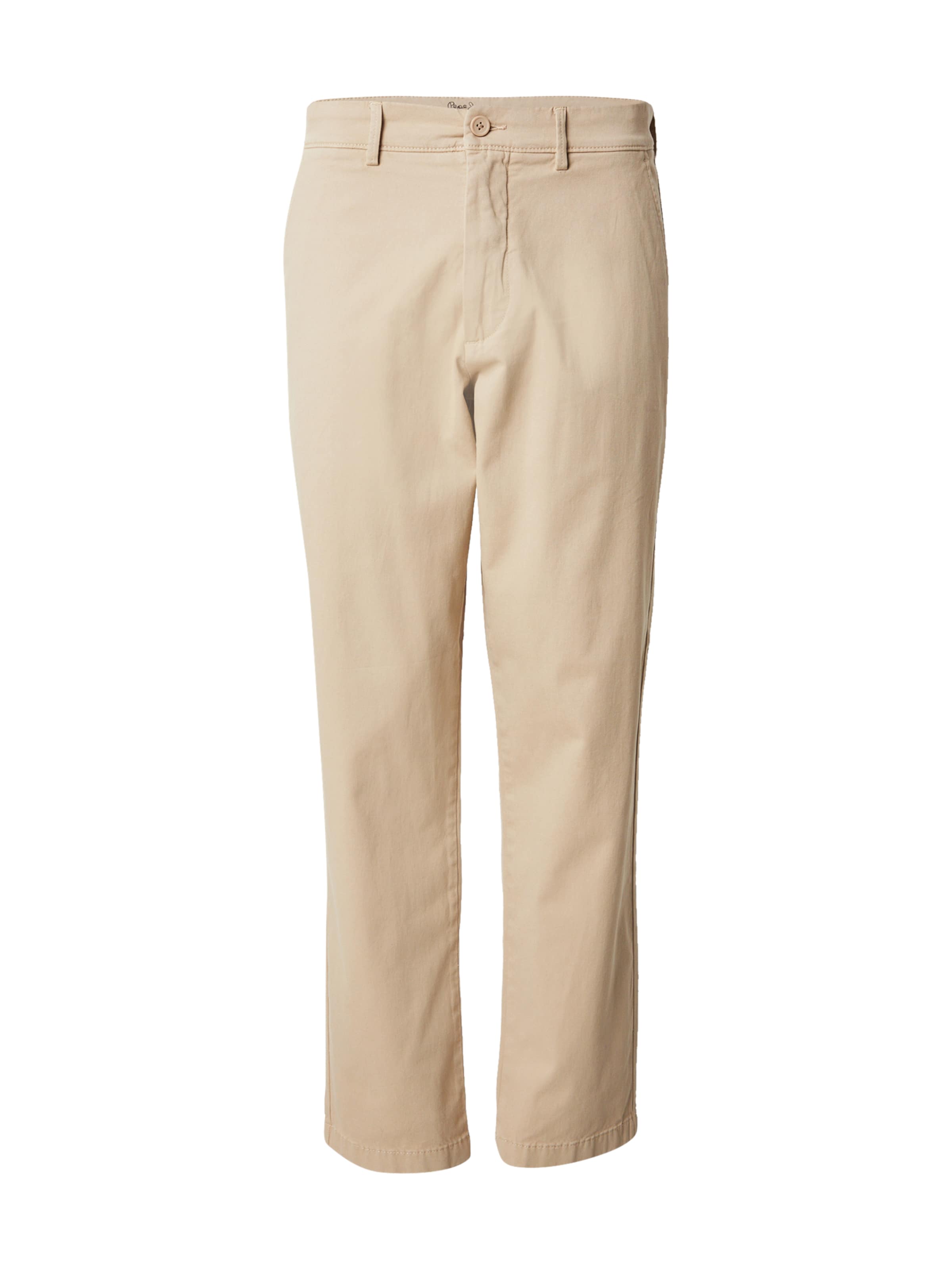Pepe Jeans regular Παντελόνι τσίνο σε μπεζ: μπροστά