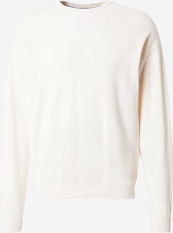 JACK & JONES Свитер 'JJCALVIN' в Бежевый: спереди