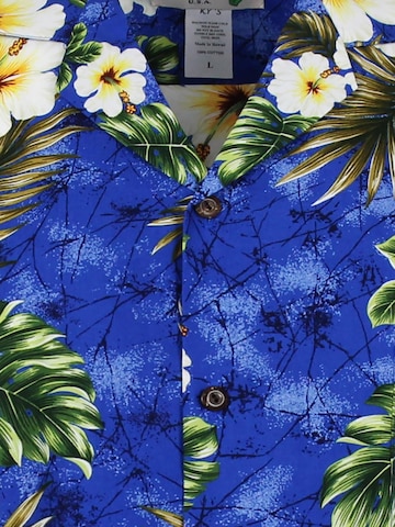 KY's Regular fit Button Up Shirt '3-Farben' in Blue