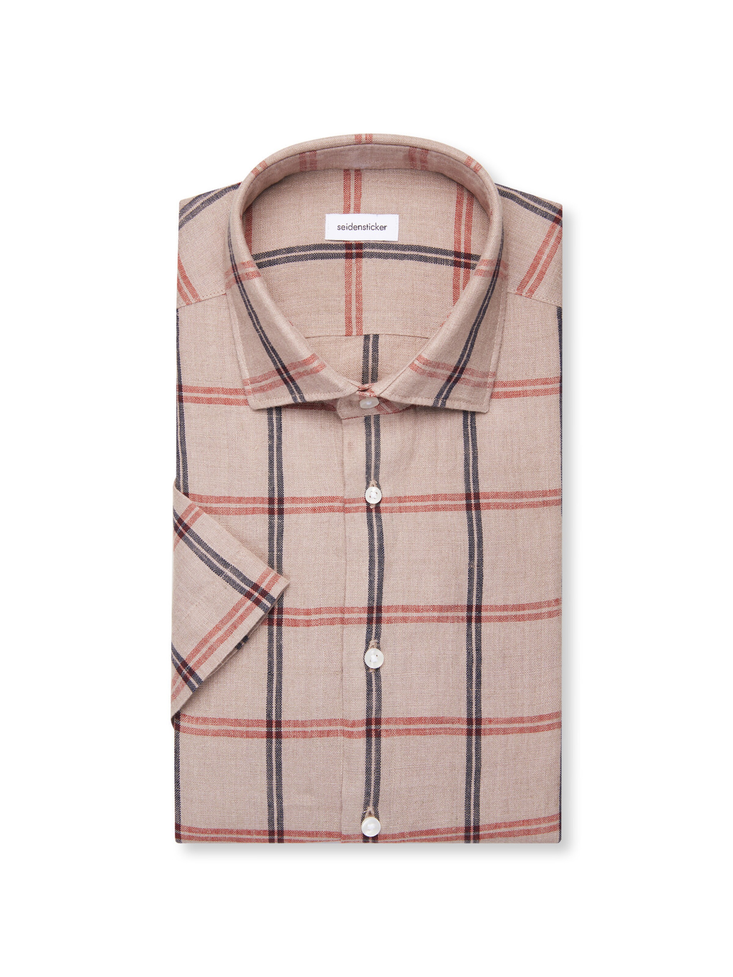 Coupe regular Chemise SEIDENSTICKER en beige