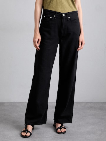 rag & bone - Acampanado Pantalón 'MIRAMAR' en gris: frente