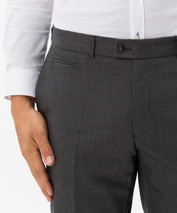 BRAX Slim fit Pleated Pants 'Enrico' in Grey