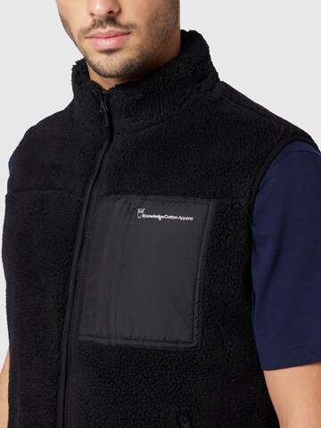 KnowledgeCotton Apparel Vest in Black