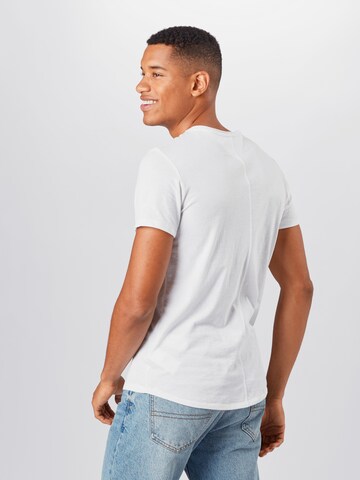 T-Shirt 'Jaspe' Tommy Jeans en blanc