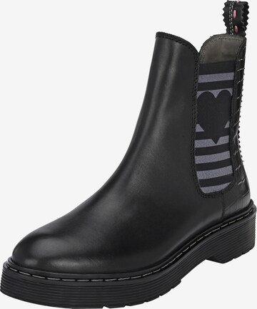 Crickit Chelsea boots ' LENNY ' in Zwart: voorkant