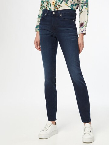 Regular Jean 'ROXANNE BAIR PARK AVENUE' 7 for all mankind en bleu : devant