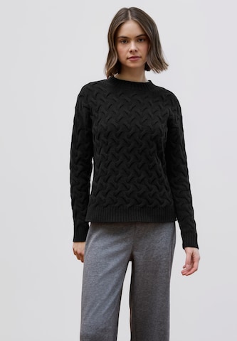 Street One Studio Sweater in Black: front