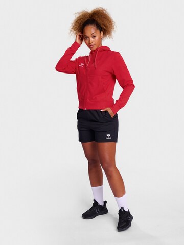 Hummel Sports sweat jacket 'GO 2.0' in Red