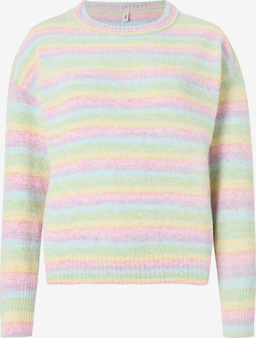 Pull-over 'ONLJOHANNA' ONLY en rose : devant