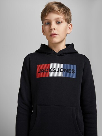 Coupe regular Sweat Jack & Jones Junior en noir