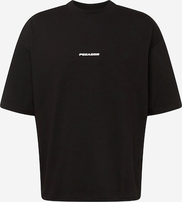 Pegador T-shirt i svart: framsida
