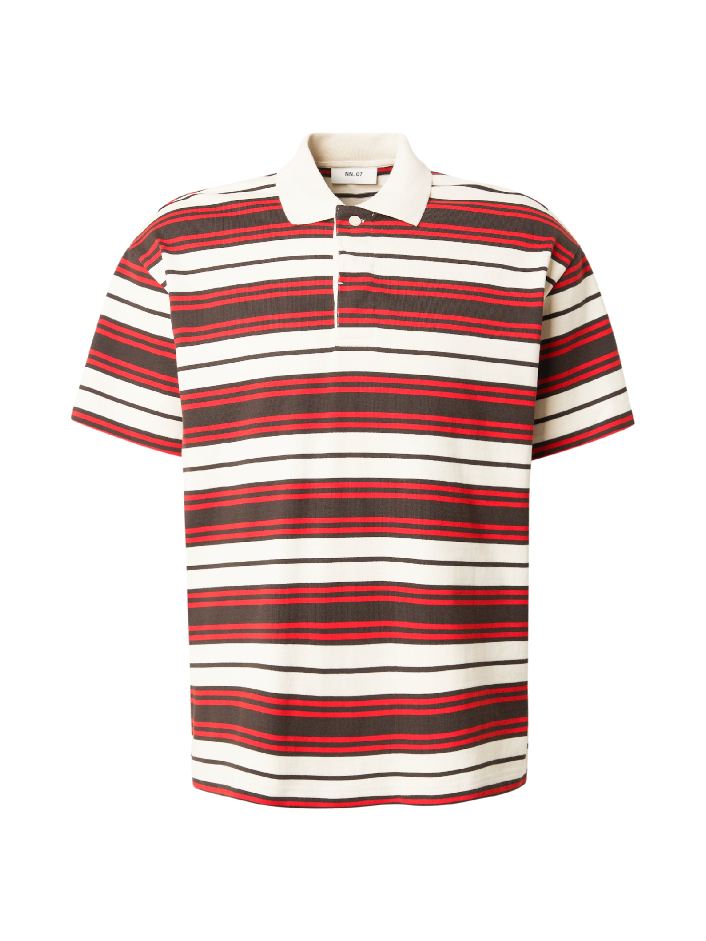 T-Shirt 'Lionel' NN07 en marron : devant