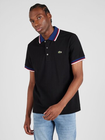 LACOSTE Shirt in Zwart: voorkant