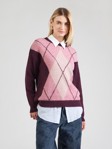 Pullover di MORE & MORE in rosa: frontale