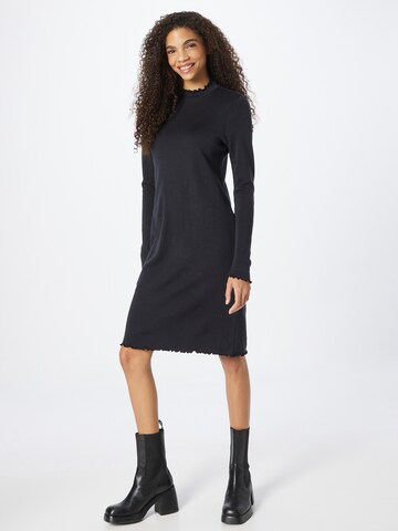 KnowledgeCotton Apparel Dress in Black: front