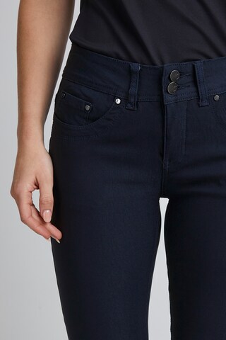 Skinny Pantalon chino Fransa en bleu