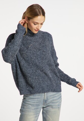 Pull-over DreiMaster Vintage en bleu : devant