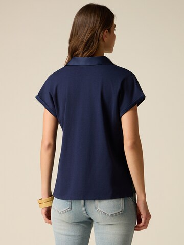 oltre Top in Blue