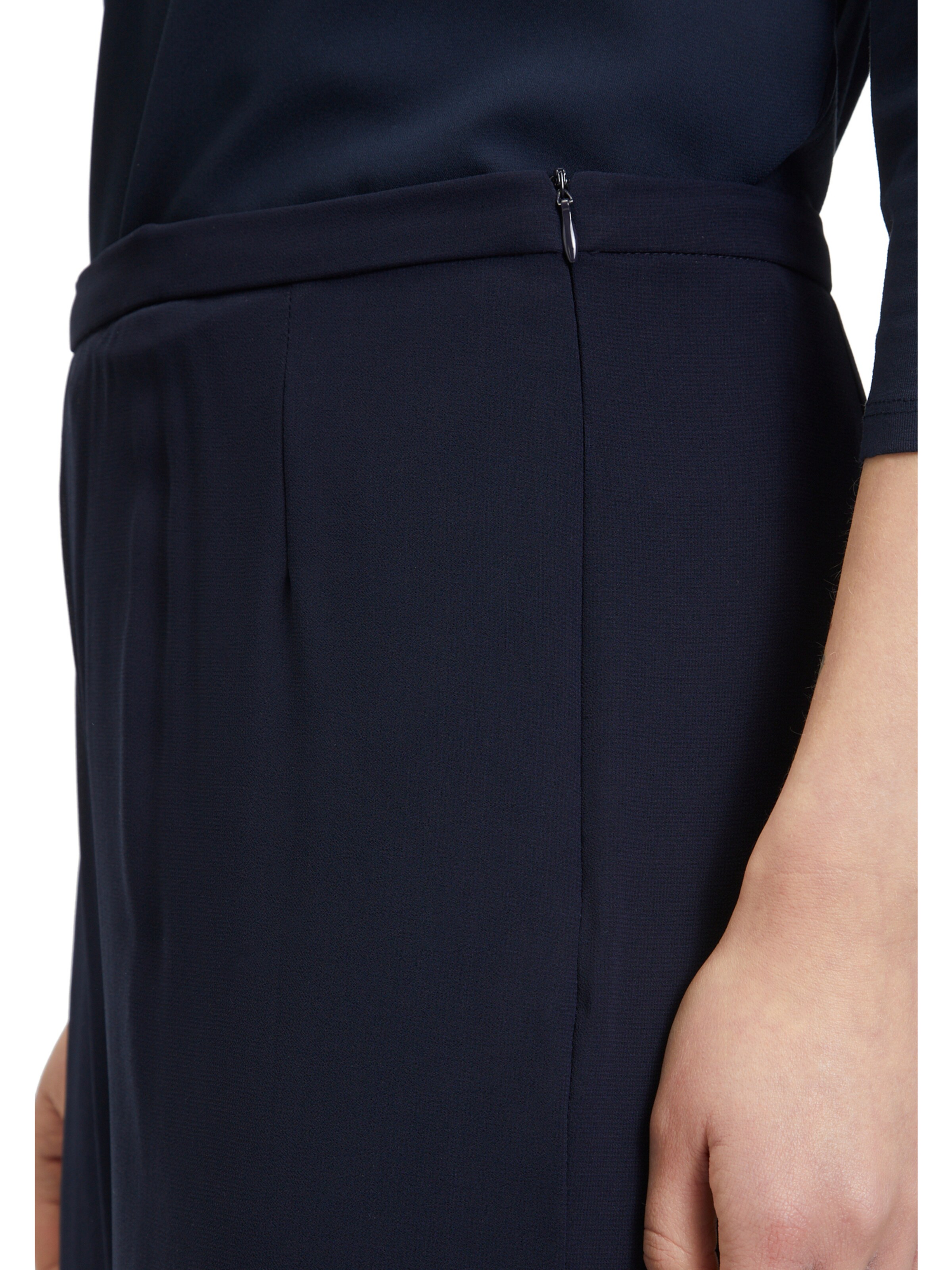 Vera Mont Wide Leg Marlene-Hose mit weitem Bein in Blau