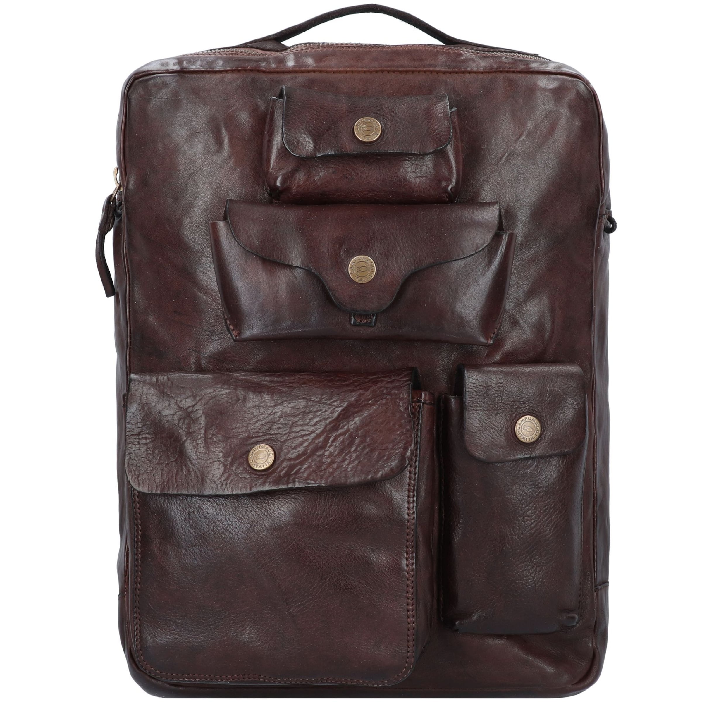 Campomaggi Backpack in Brown: front