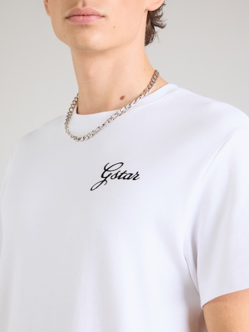 T-Shirt G-STAR en blanc