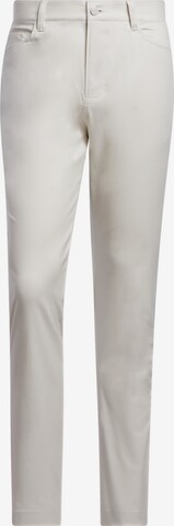 ADIDAS PERFORMANCE Slimfit Sportbroek 'Go-To' in Beige: voorkant