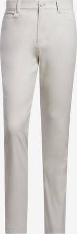 ADIDAS PERFORMANCE Slim fit Workout Pants 'Go-To' in Beige: front