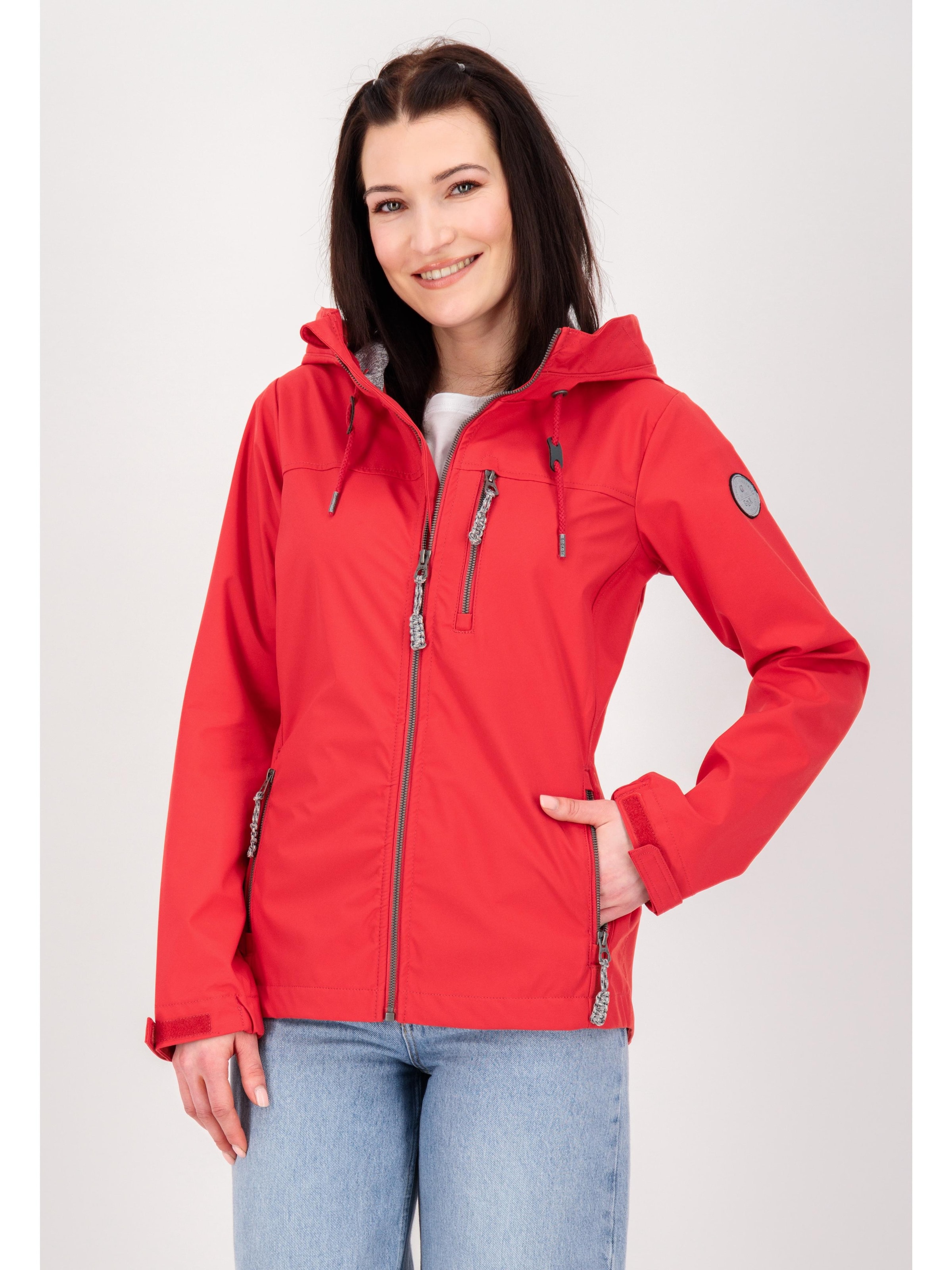 KILLTEC Übergangsjacke 'GS 97 WMN'‌‌‌‌‌‌‌‌ in rot, Produktansicht