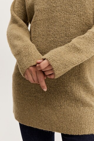 b.young Strickpullover in Beige