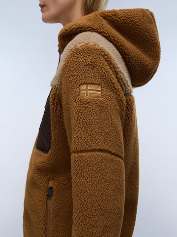 NAPAPIJRI - Chaqueta polar 'YUPIK' en marrón