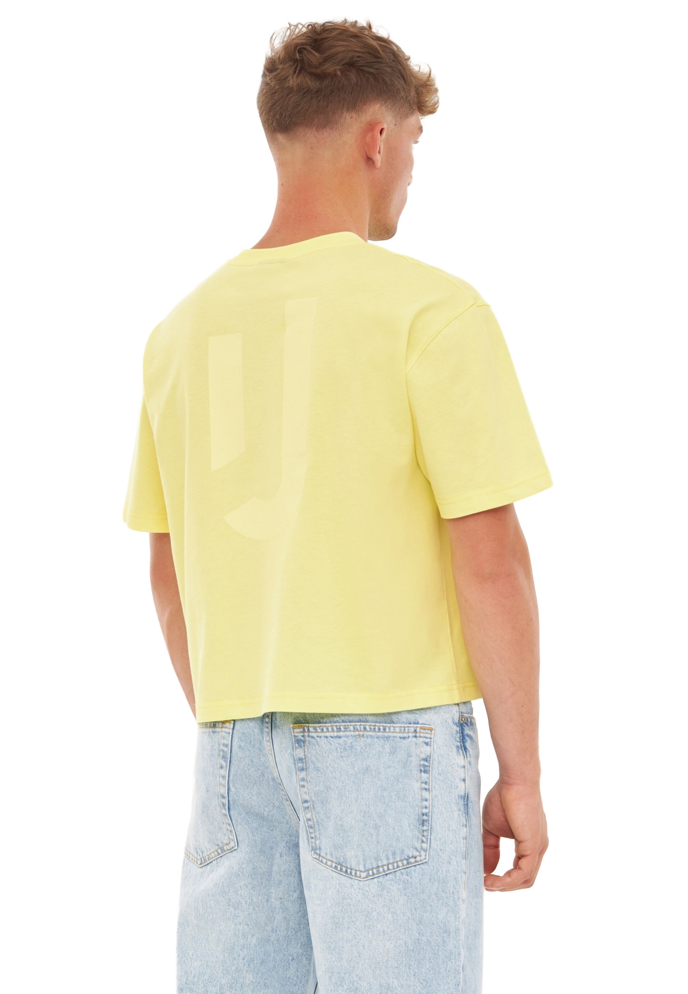 Johnny Urban T-shirt 'Zoey' i gul