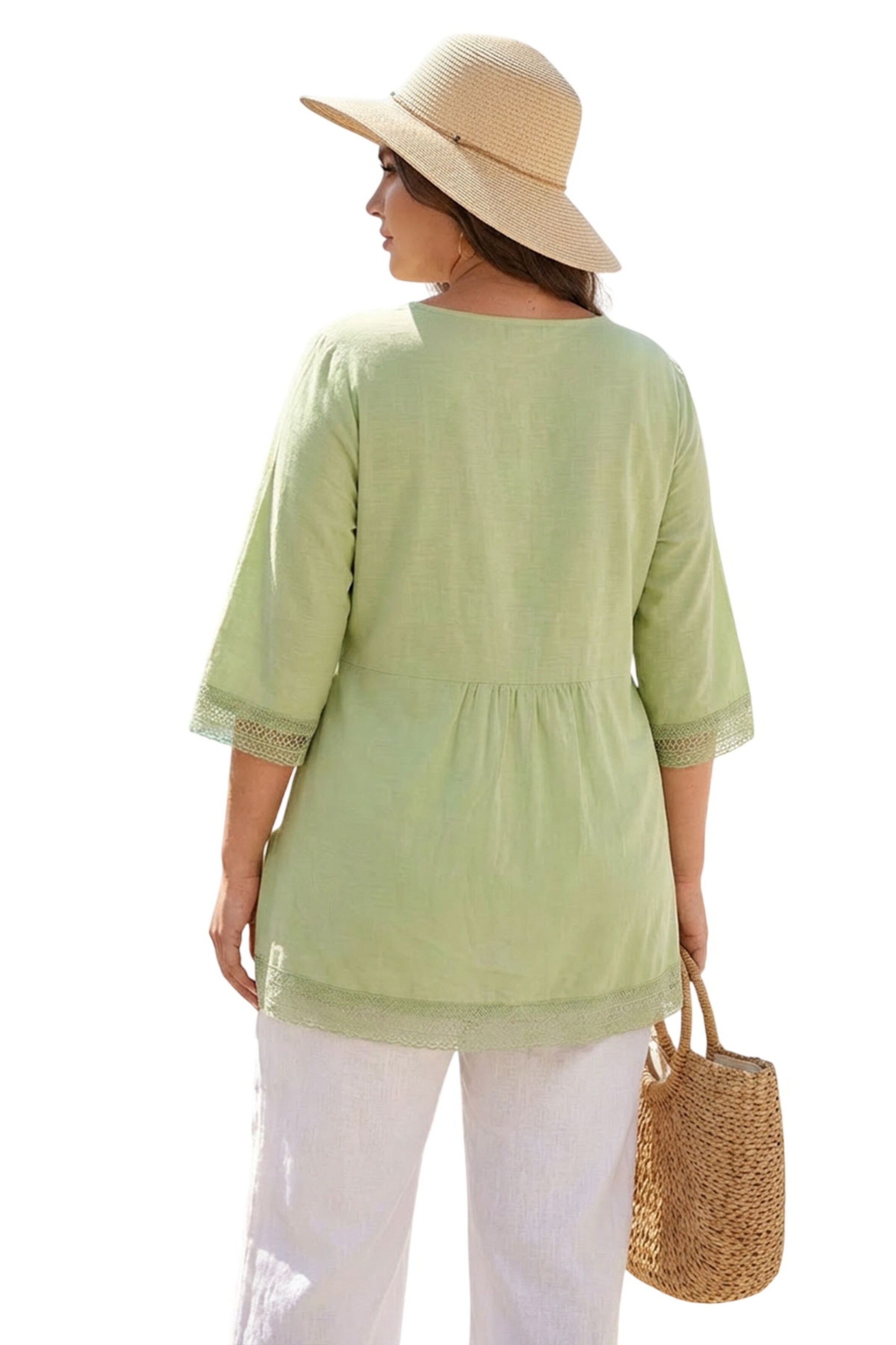 Stil Diva Bluse in Grün