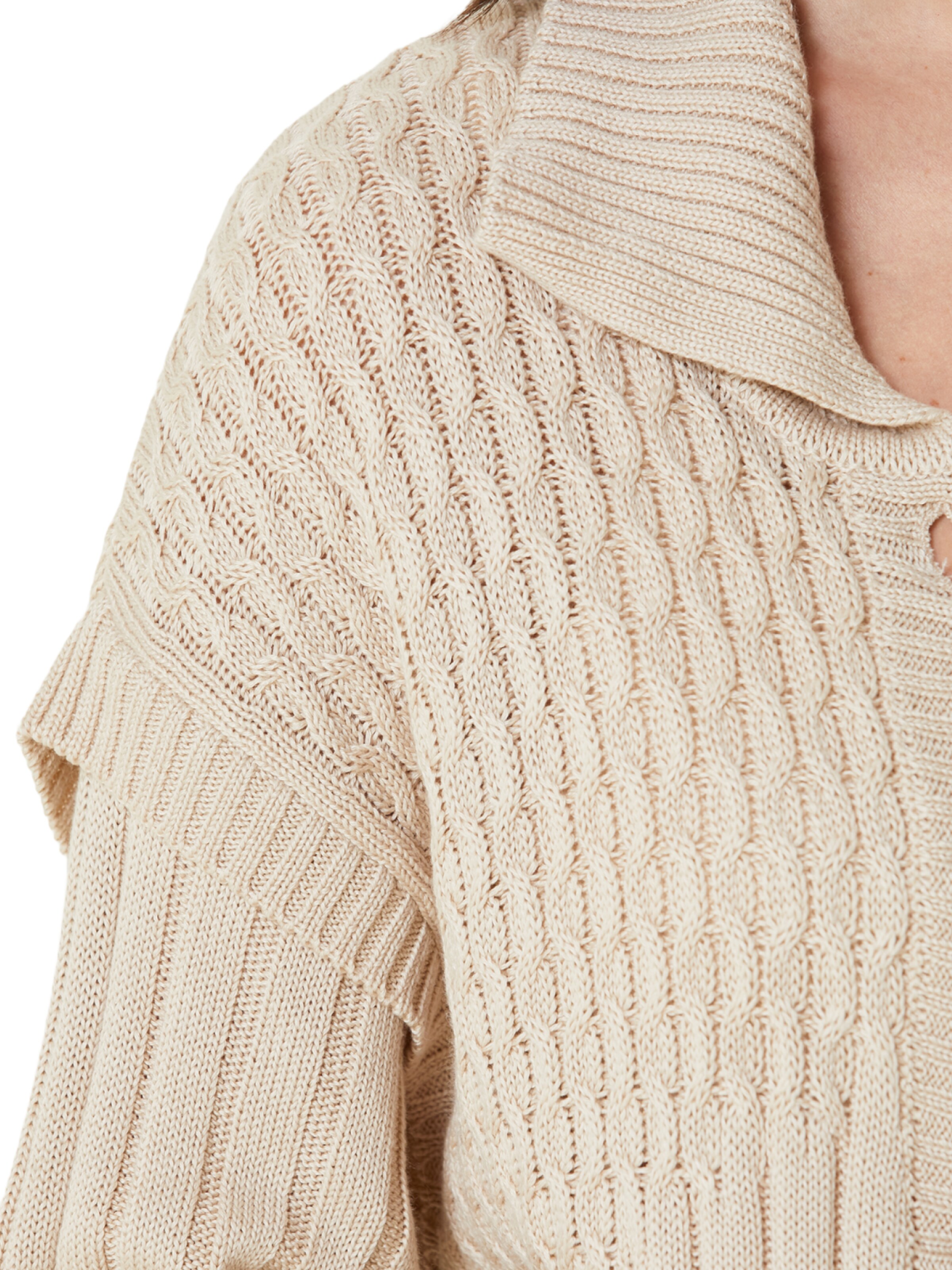 PCFG Strickjacke in Beige