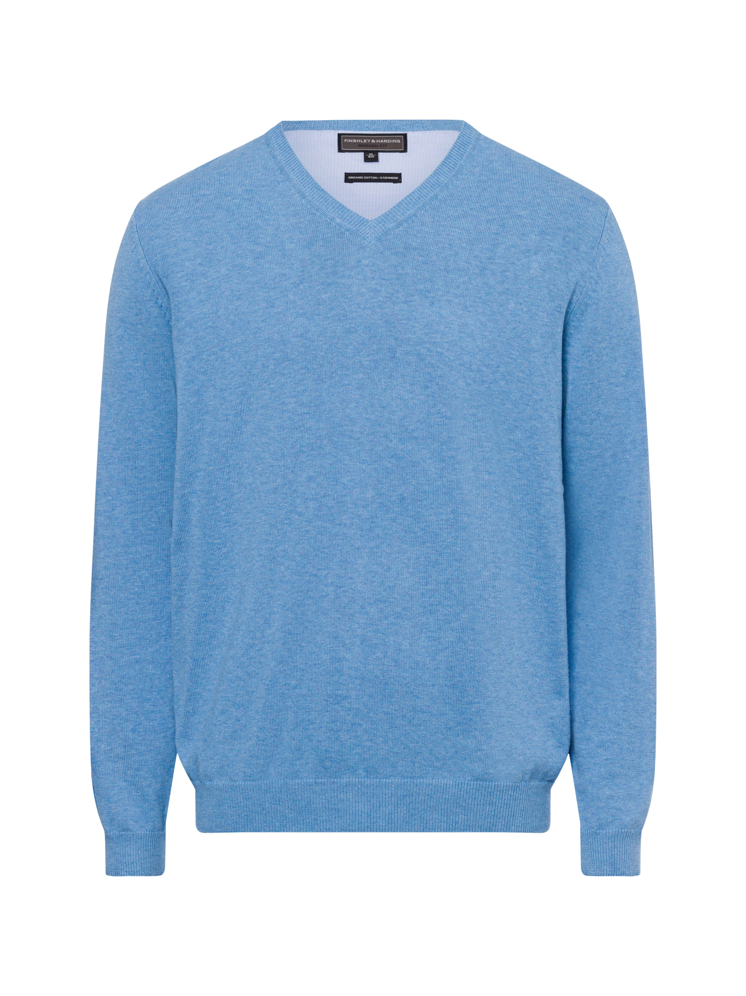 Finshley & Harding Pullover in Blau: Vorderseite