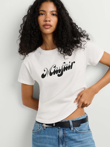 T-shirt Pepe Jeans en blanc : devant