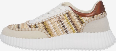 LA STRADA Sneaker in beige / ecru / braun, Produktansicht
