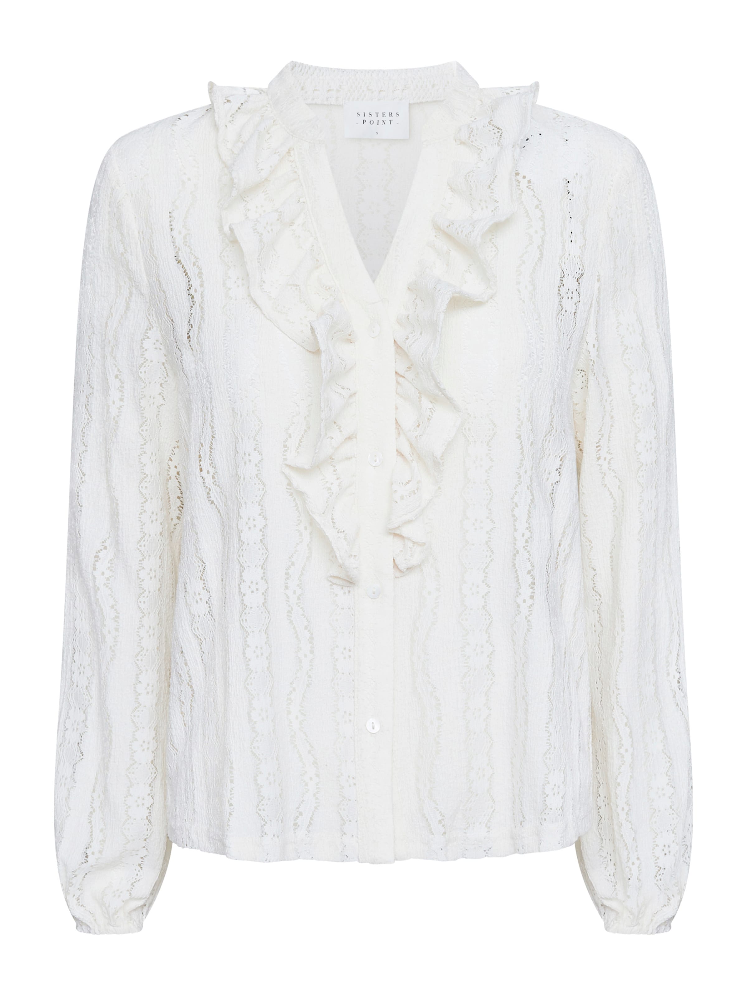 SISTERS POINT Bluse 'EINA' i beige: forside