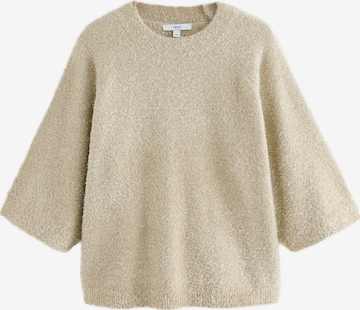 Next Pulóver - bézs: elől