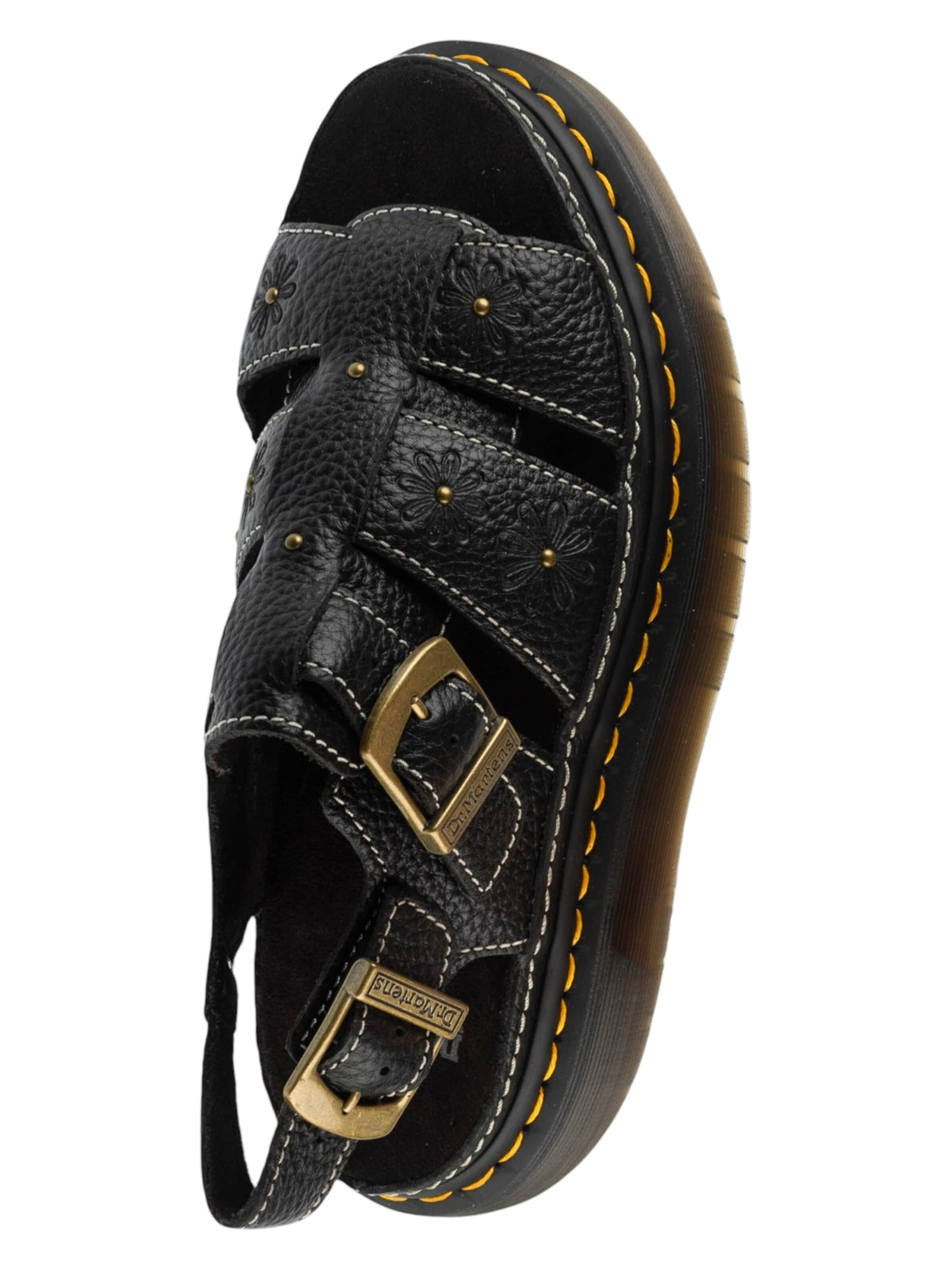 Sandales 'Dr. Martens Wrenlie Open Platform Sandals' Dr. Martens en noir